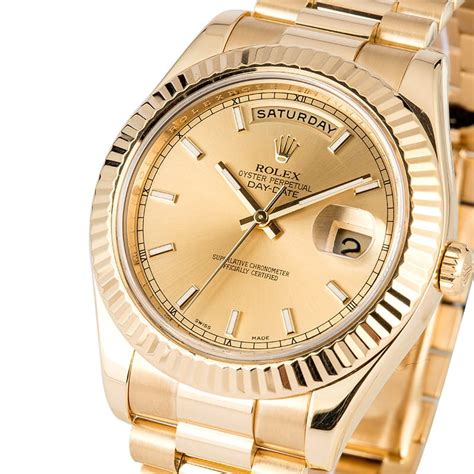 gold rolex president 41mm|41 presidential rolex price.